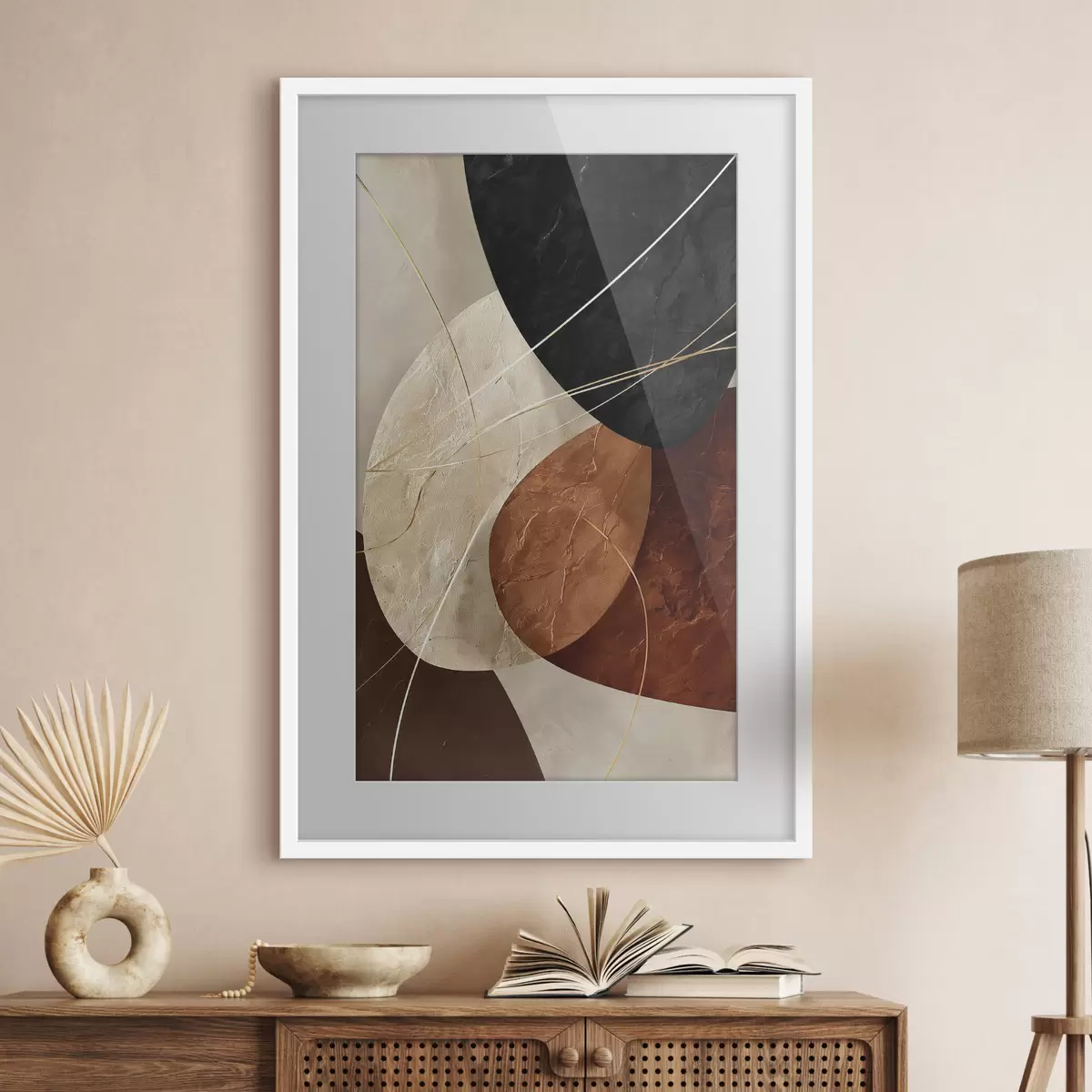 Poster Curvas entrecruzadas f45878