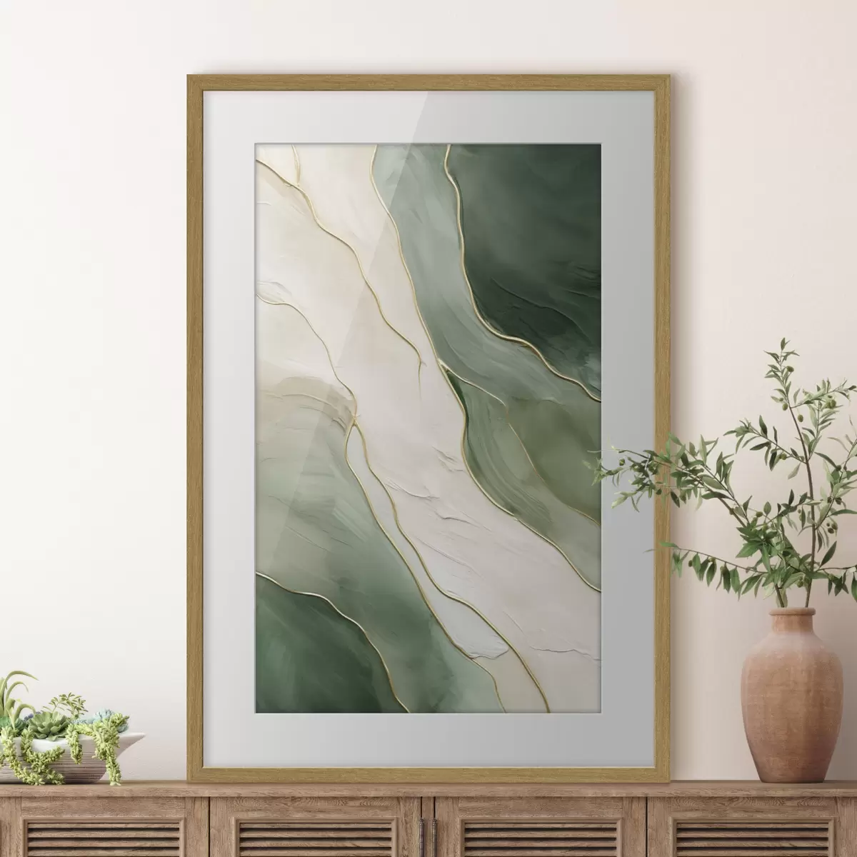Poster Cauces dorados f45888