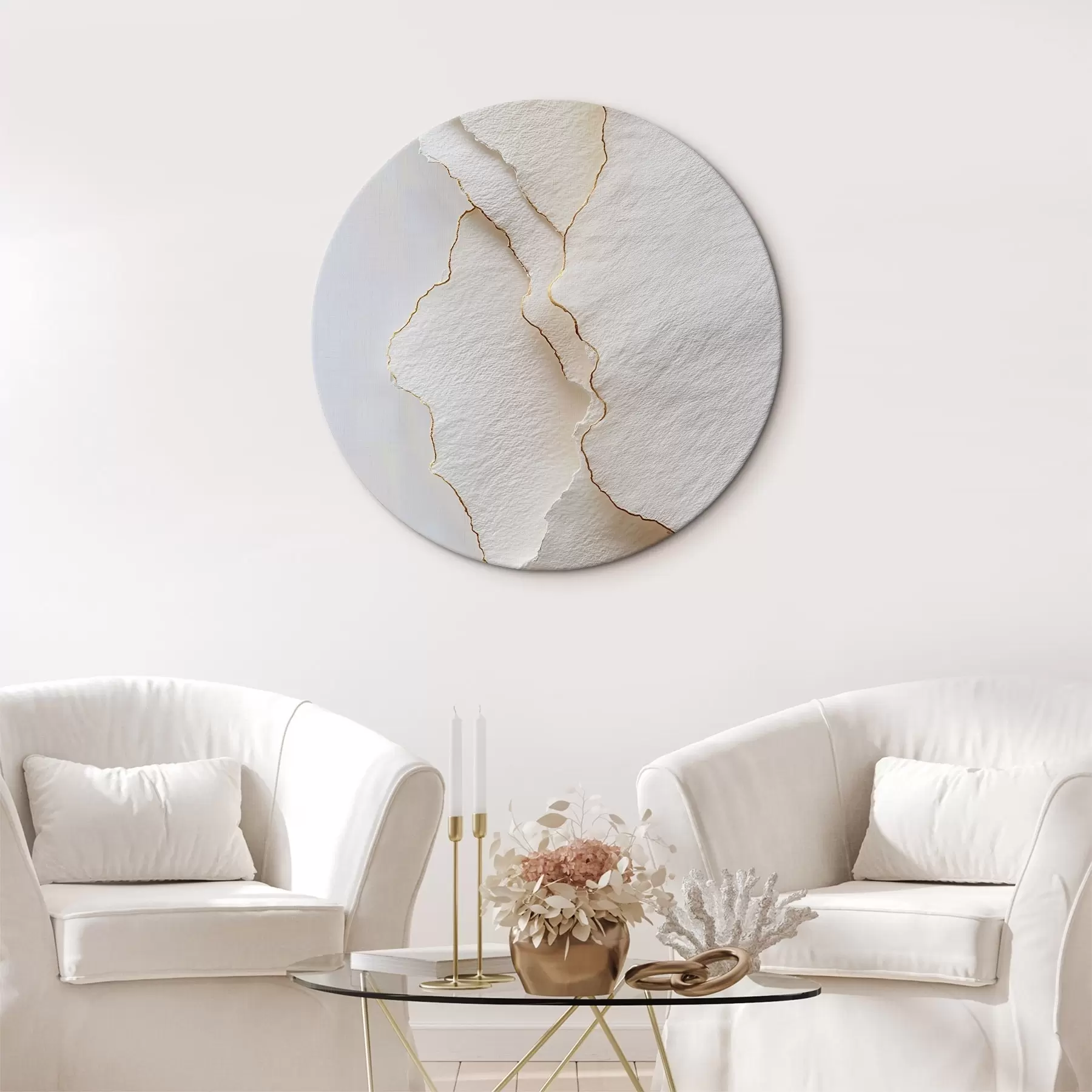 murales de pared El papel ligero se rasga con un borde fino r45884