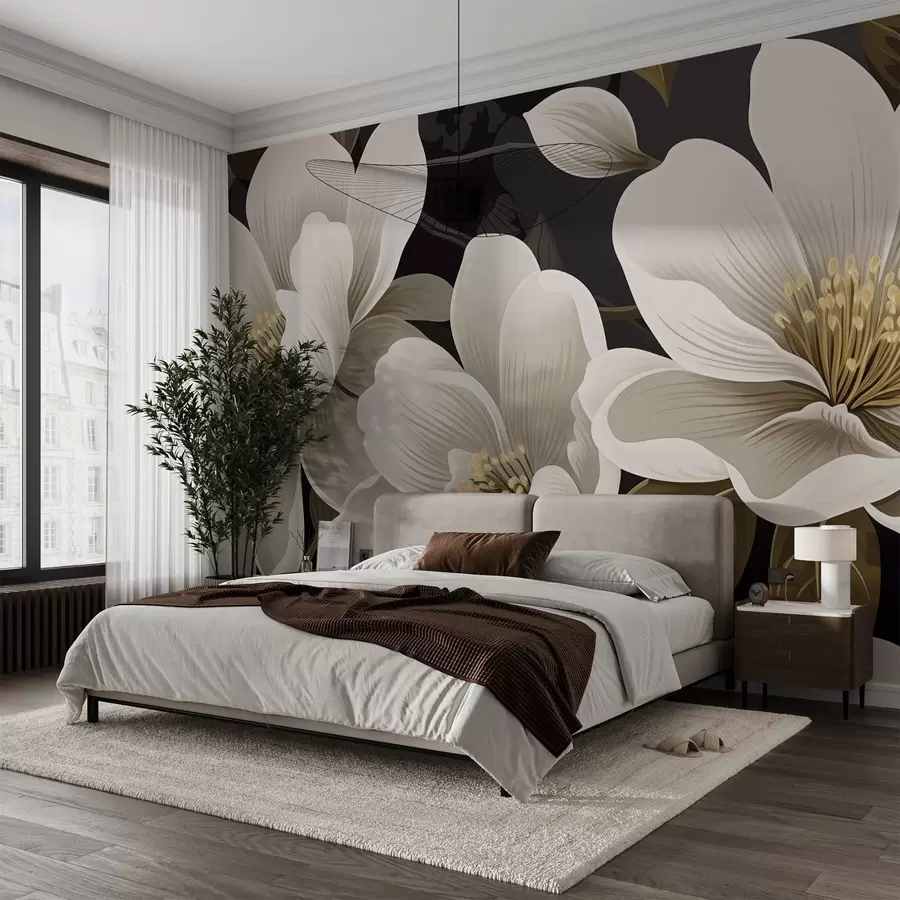 murales de pared Flores w04650