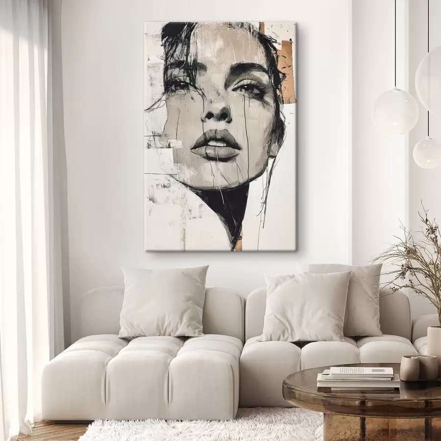 murales de pared Retrato de mujer s45778