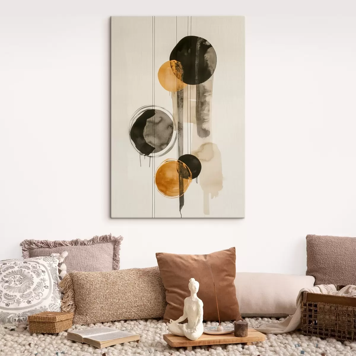 murales de pared Círculos abstractos s45780