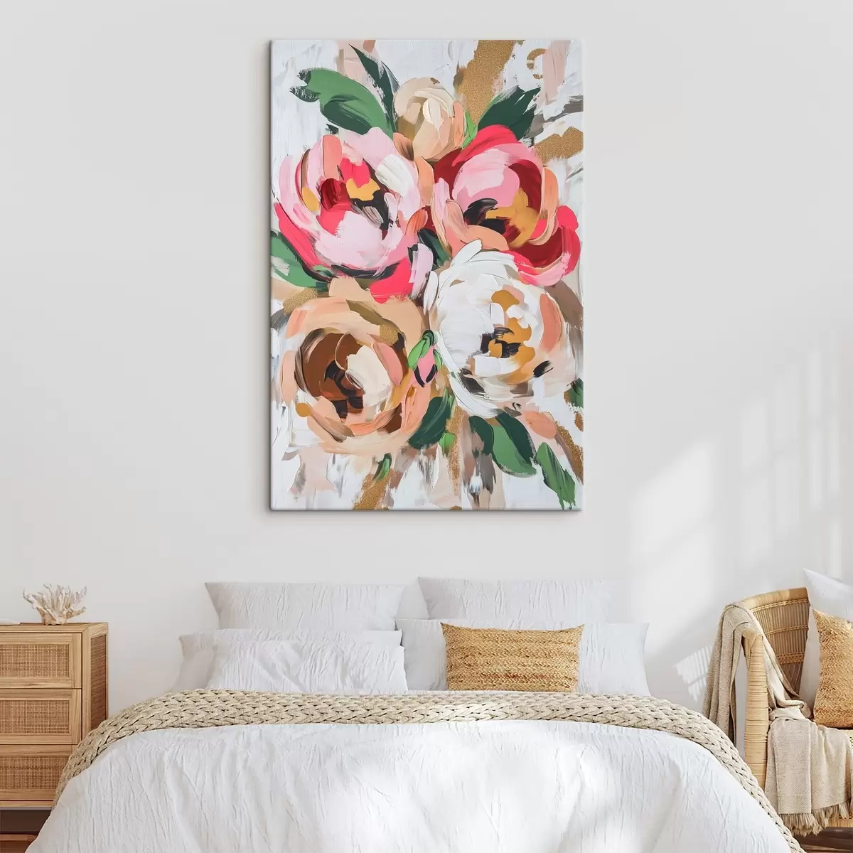 murales de pared Ramo de flores abstracto s45982