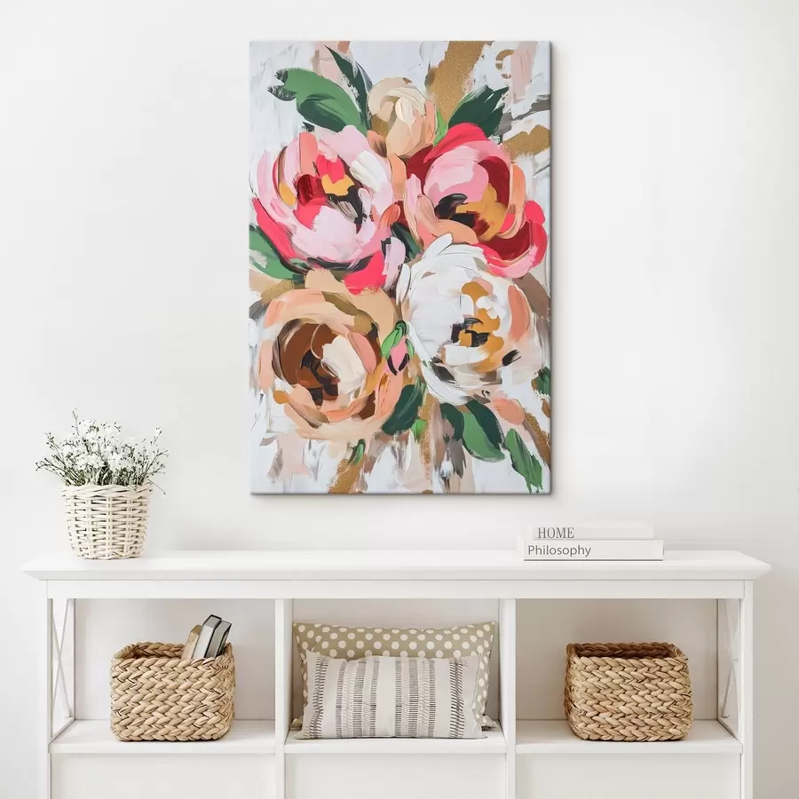 murales de pared Ramo de flores abstracto s45982