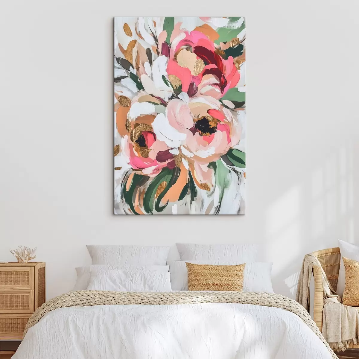 murales de pared Ramo de flores abstracto s45983