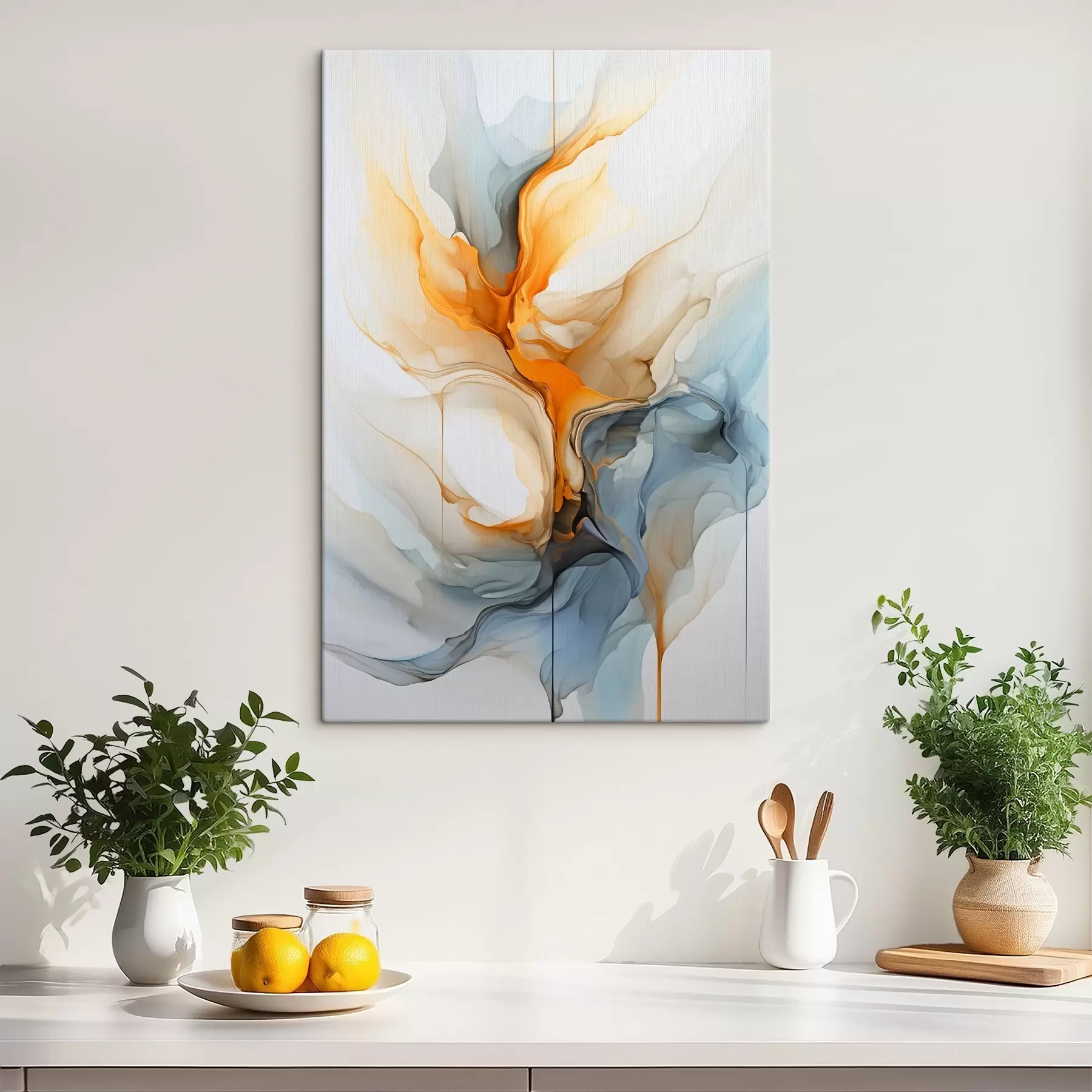 murales de pared Abstracción líquida s46001