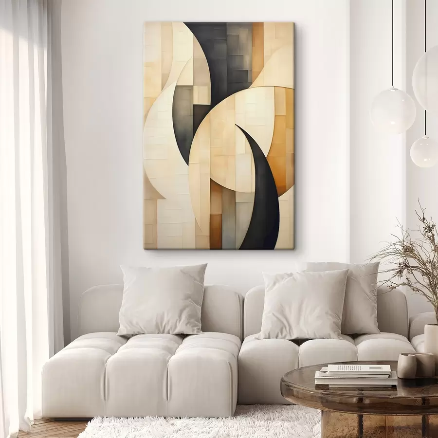 murales de pared Abstracción geométrica s46006