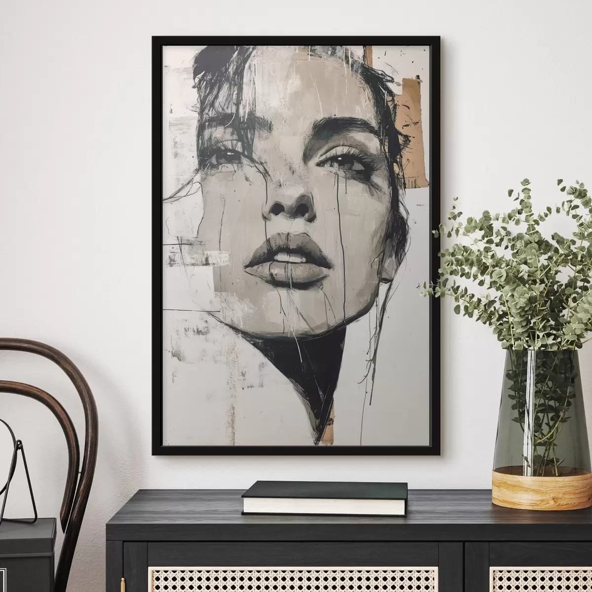 Poster Retrato de mujer f45778