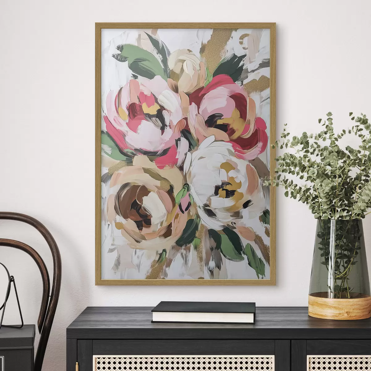 Poster Ramo de flores abstracto f45982