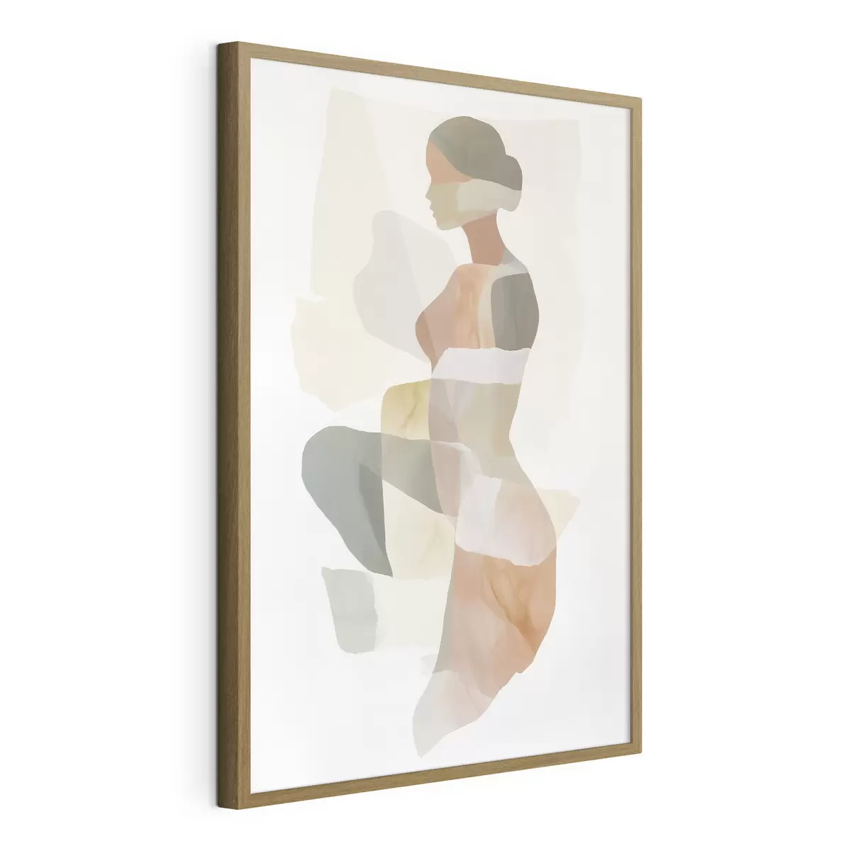 Poster Silueta femenina abstracta f45992