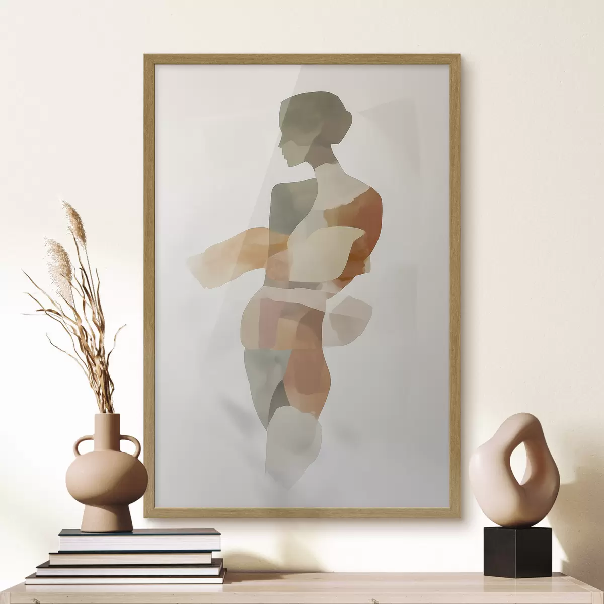 Poster Silueta femenina abstracta f45993