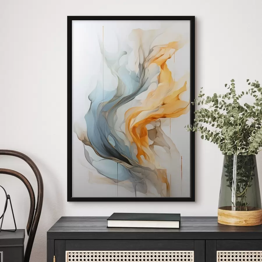 murales de pared Abstracción líquida f46000