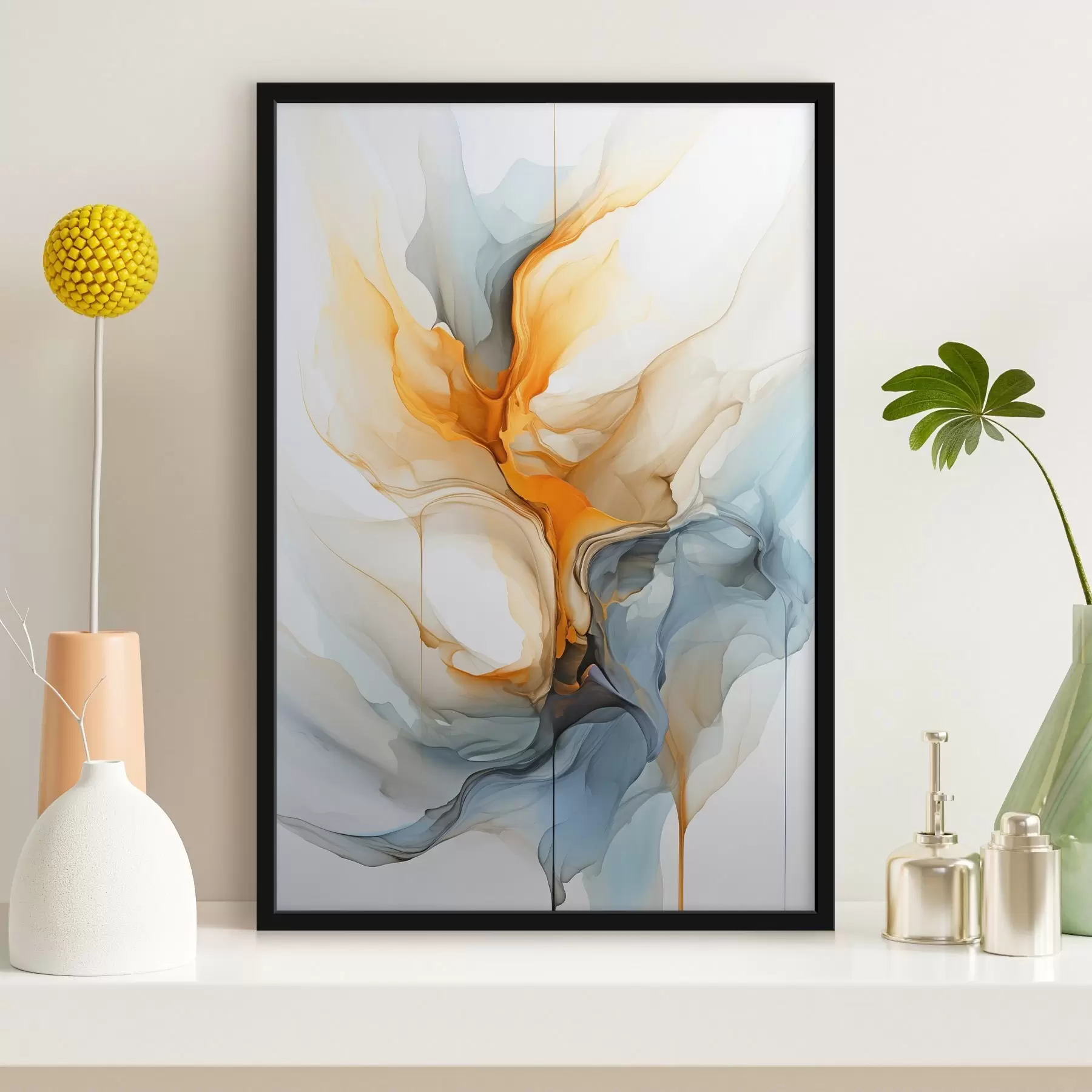 murales de pared Abstracción líquida f46001