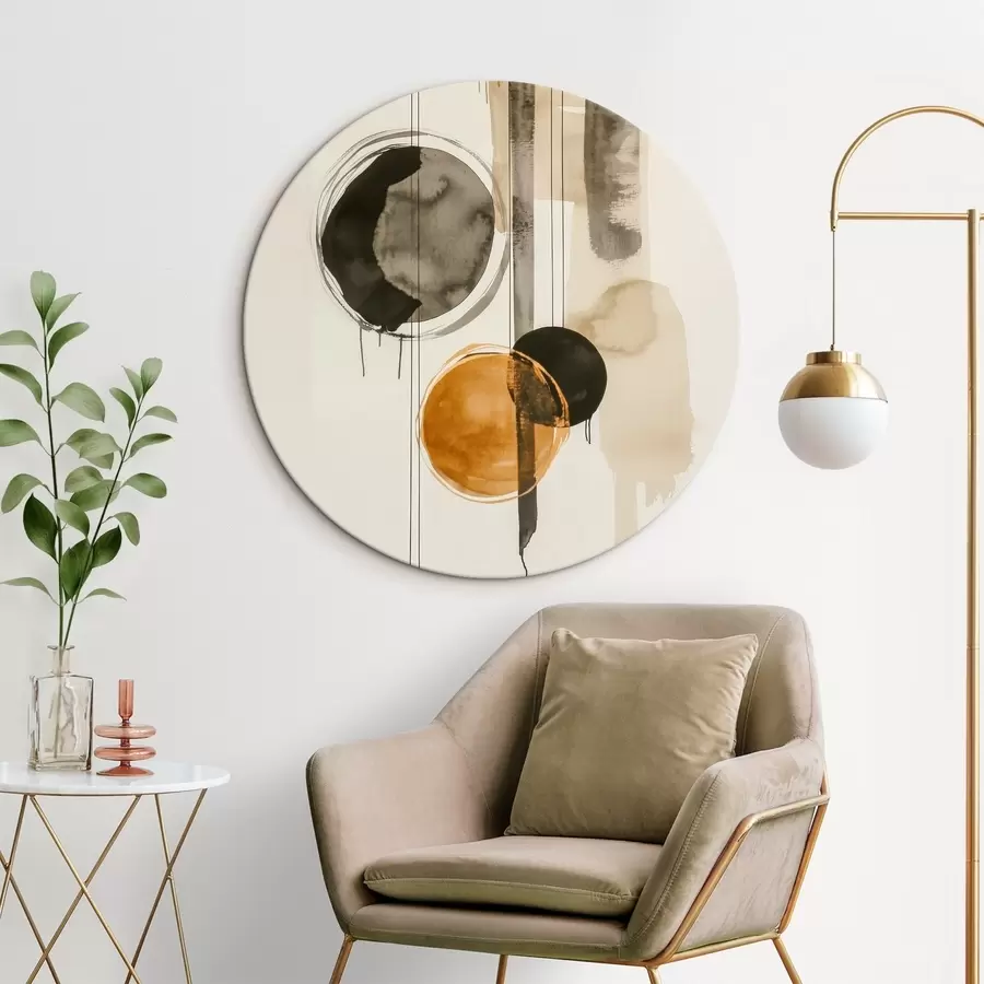 murales de pared Círculos abstractos r45780