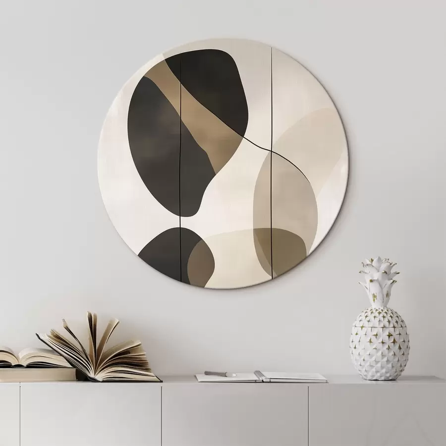 murales de pared Formas abstractas flotantes r45991