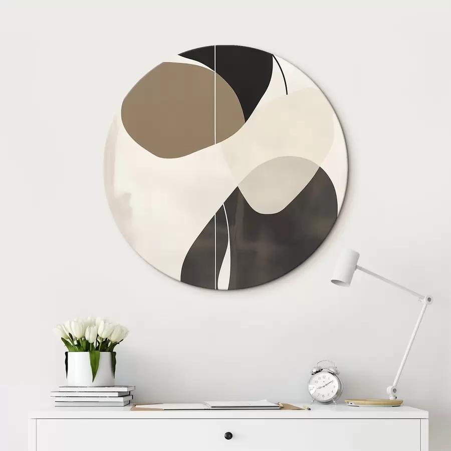 murales de pared Formas abstractas flotantes r45995