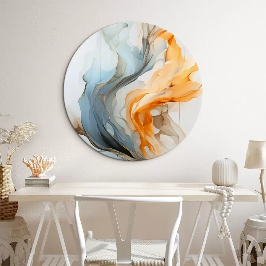 murales de pared Abstracción líquida r46000