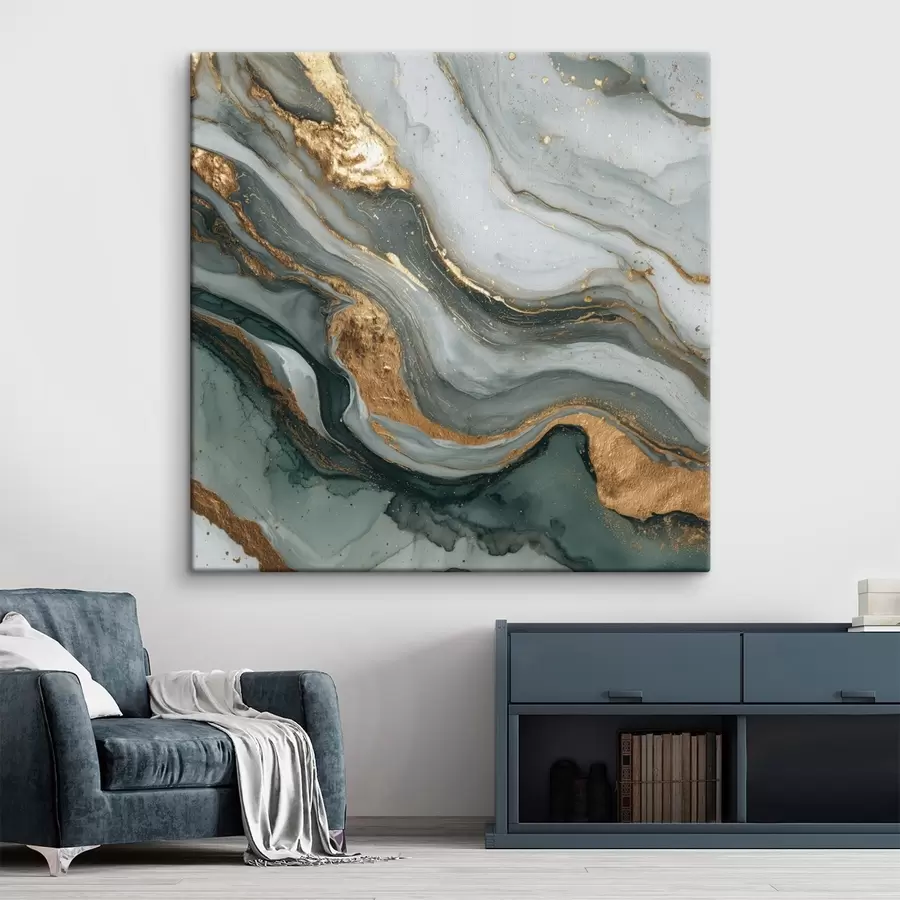 murales de pared Abstracción en estilo textura de mármol s45857