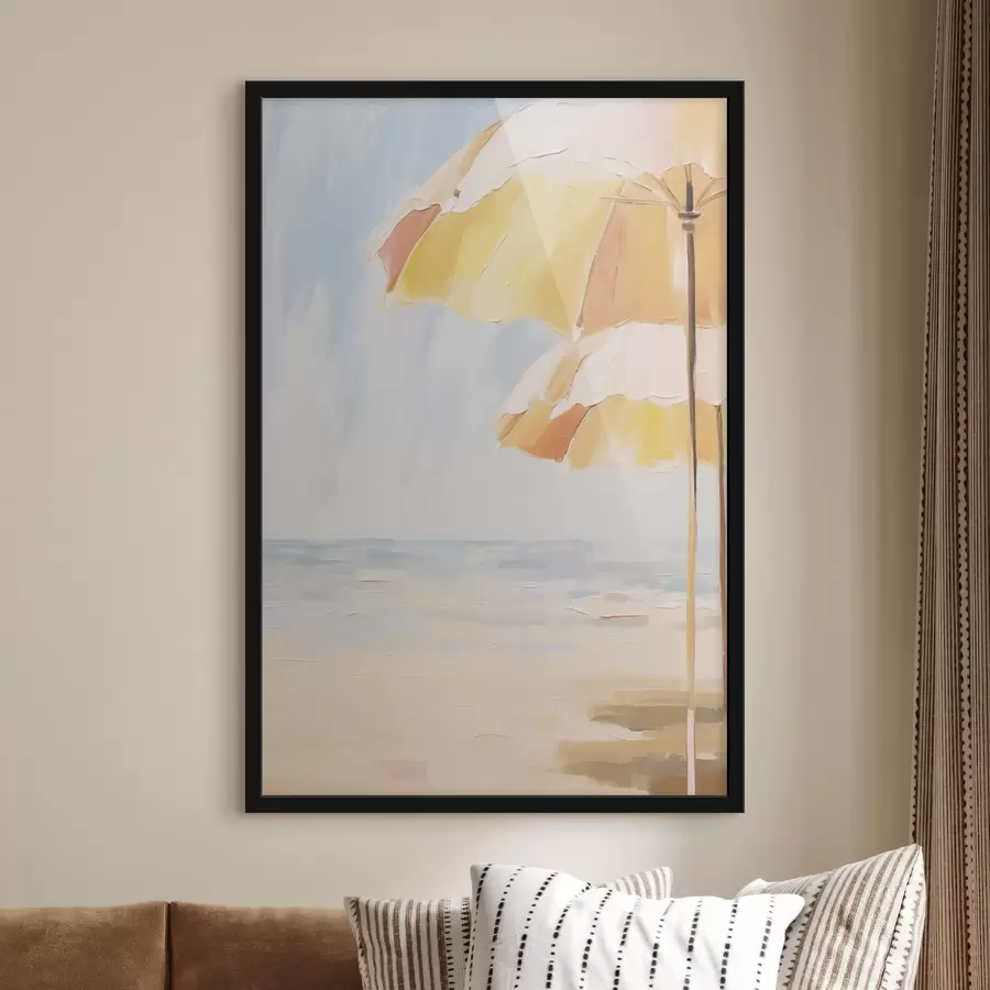 murales de pared Paisaje de playa f46063