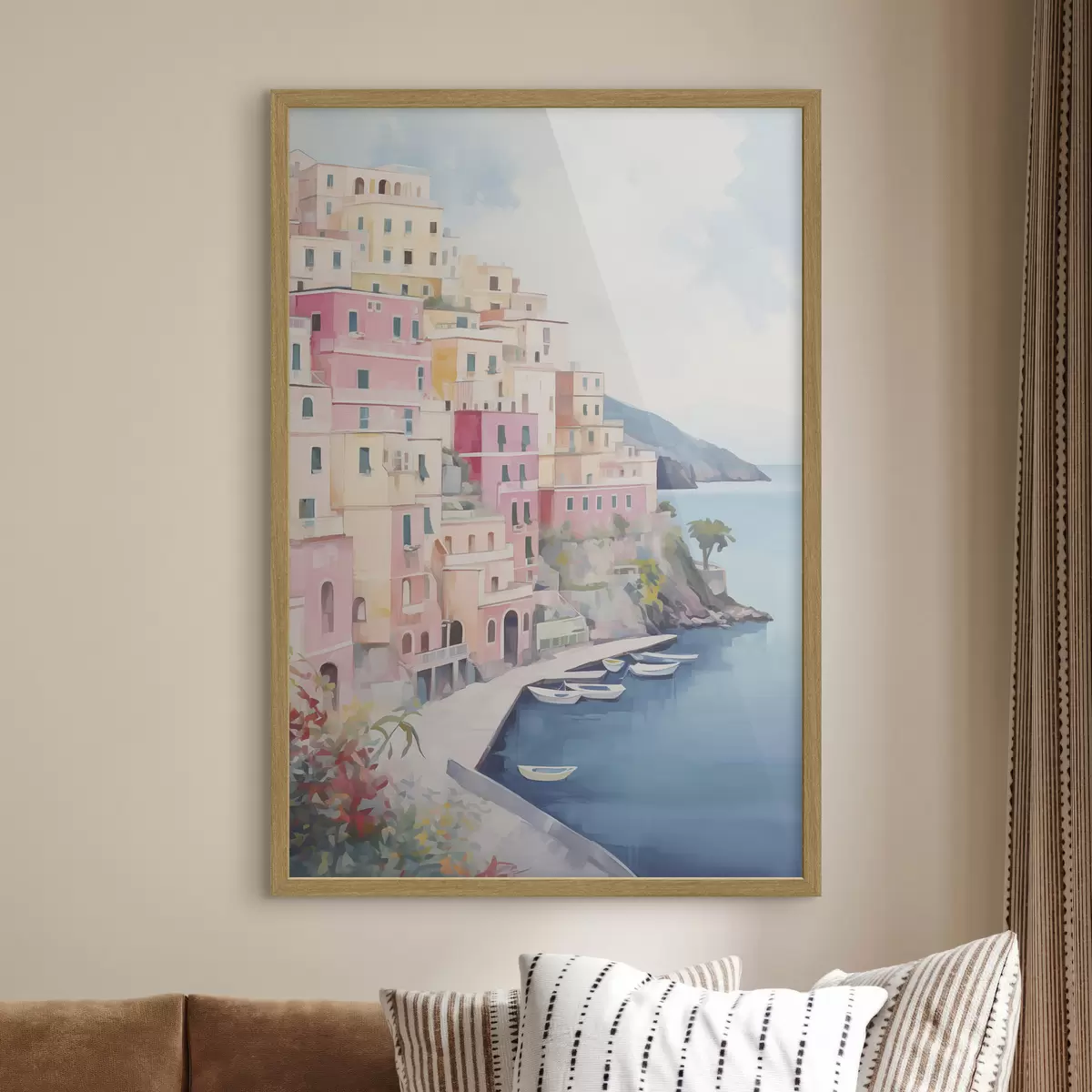 Poster Casas que sueñan con el mar f46066
