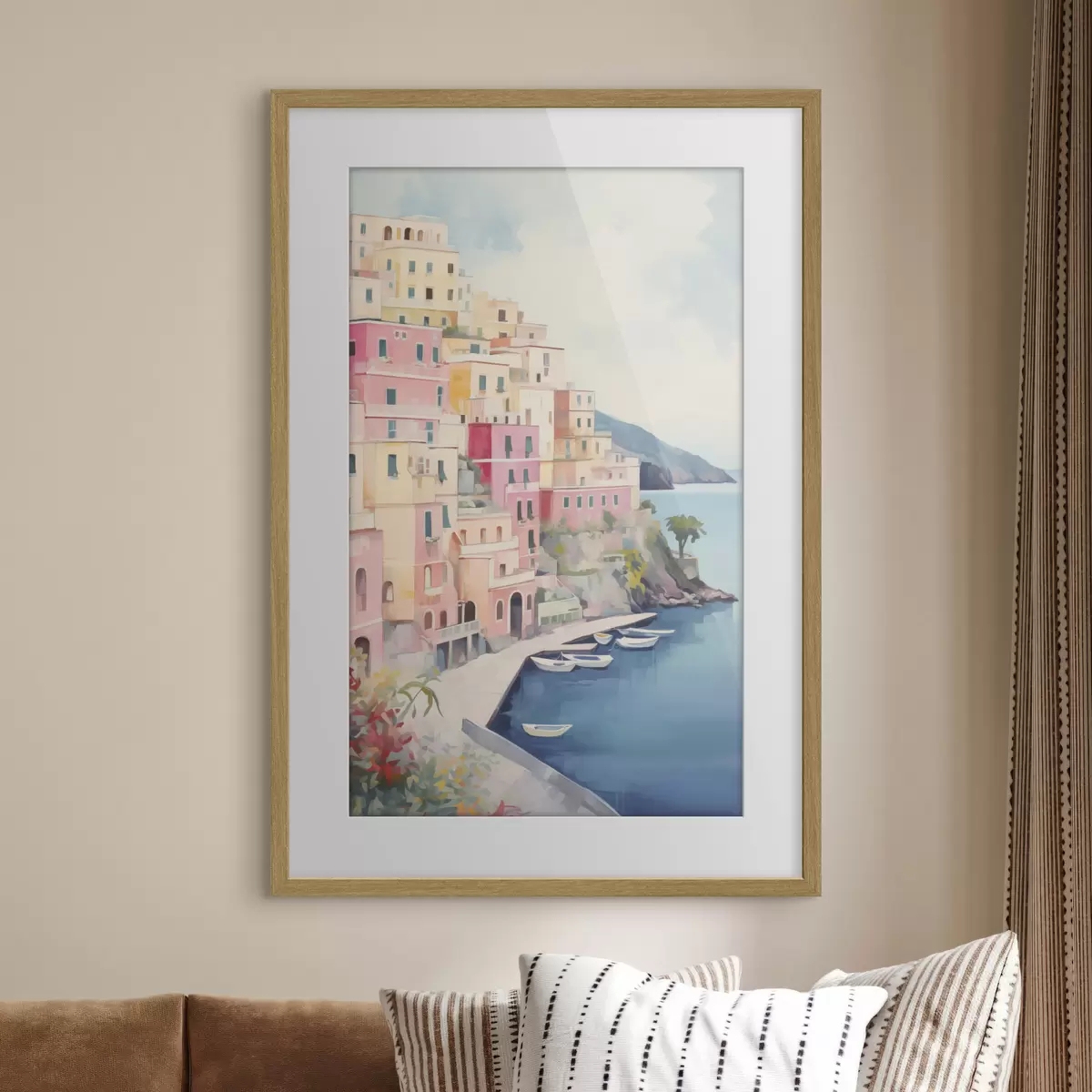 Poster Casas que sueñan con el mar f46066