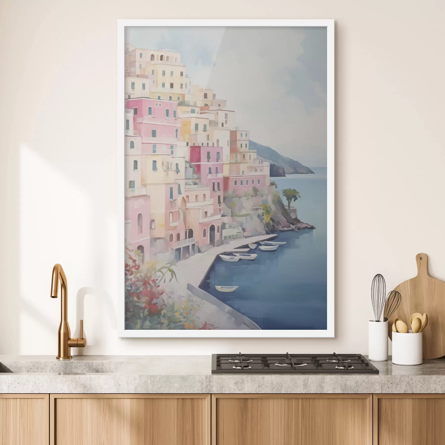 murales de pared Casas que sueñan con el mar f46066