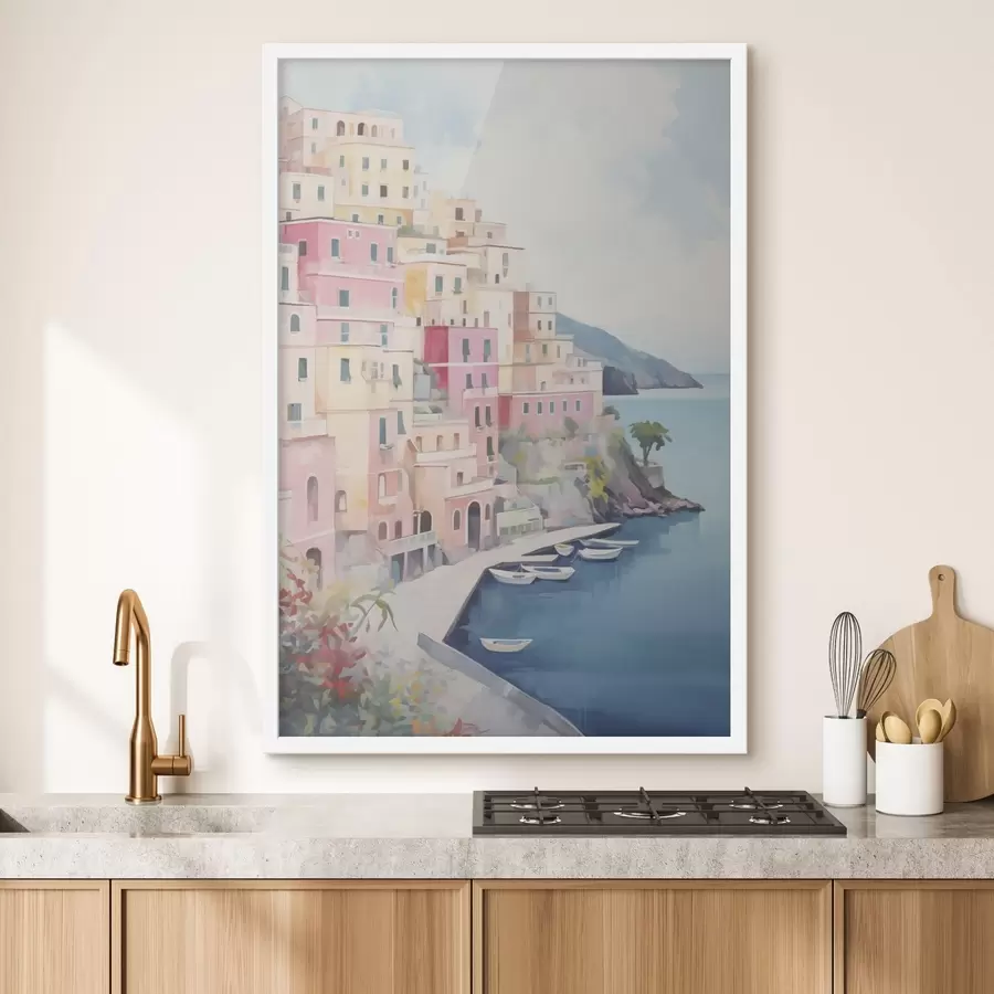 murales de pared Casas que sueñan con el mar f46066