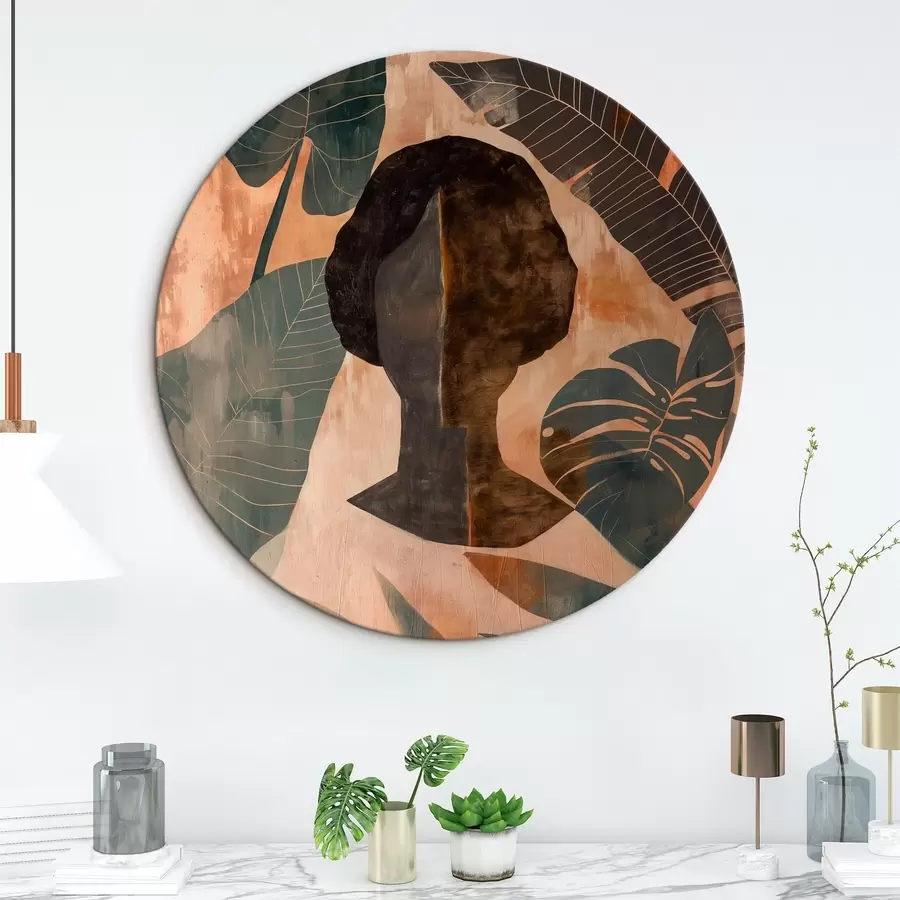 murales de pared Silueta r46040