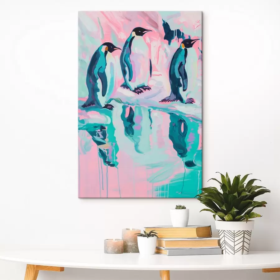 murales de pared Pingüinos s46033