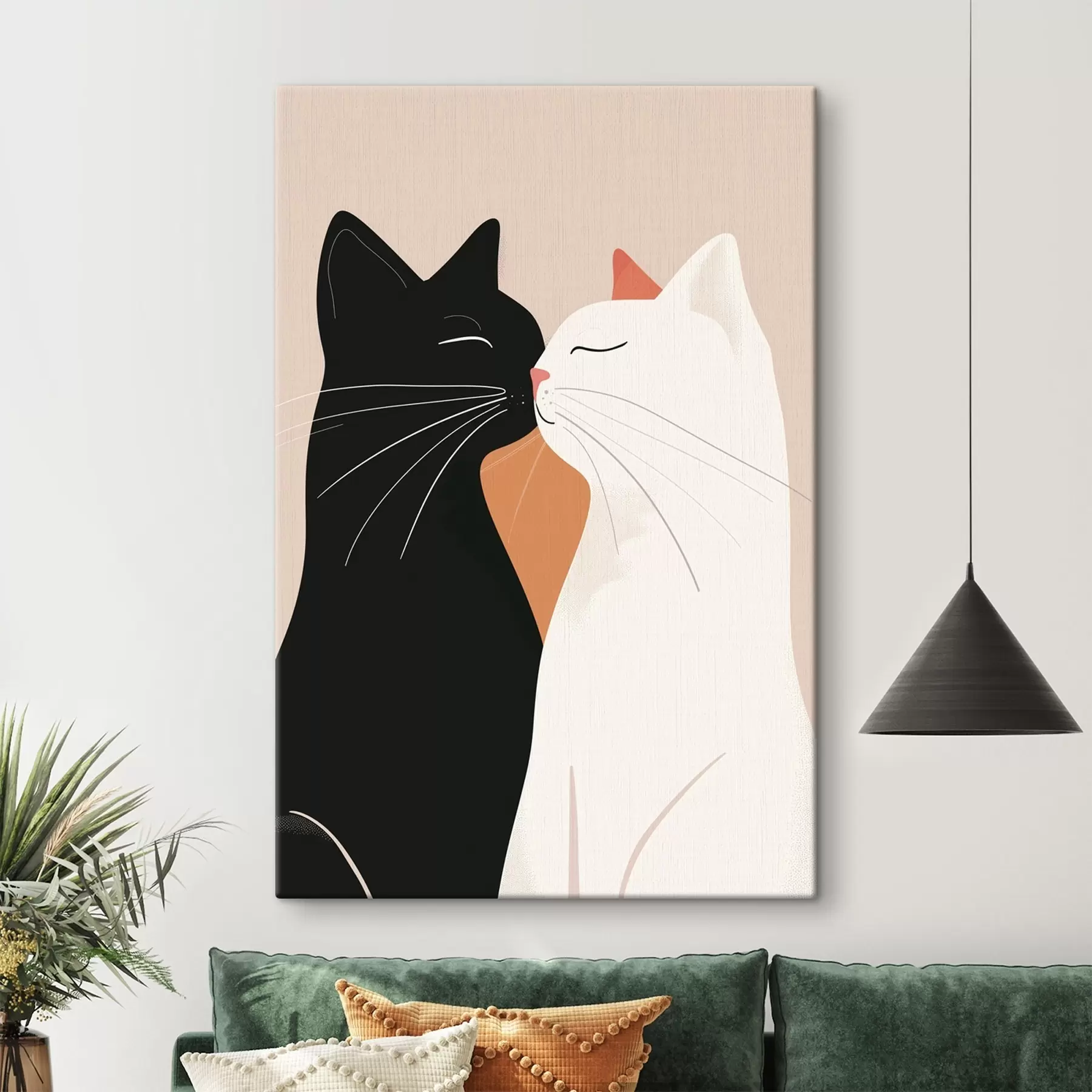 murales de pared Gatos s46042