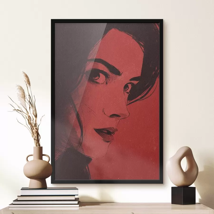 murales de pared Mirada f46016