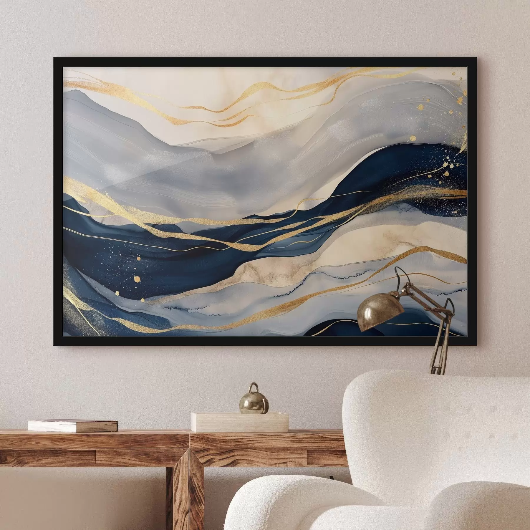 murales de pared Olas f46027