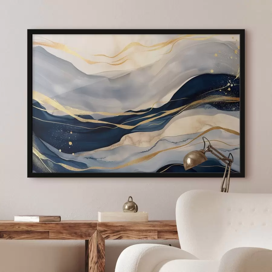 murales de pared Olas f46027