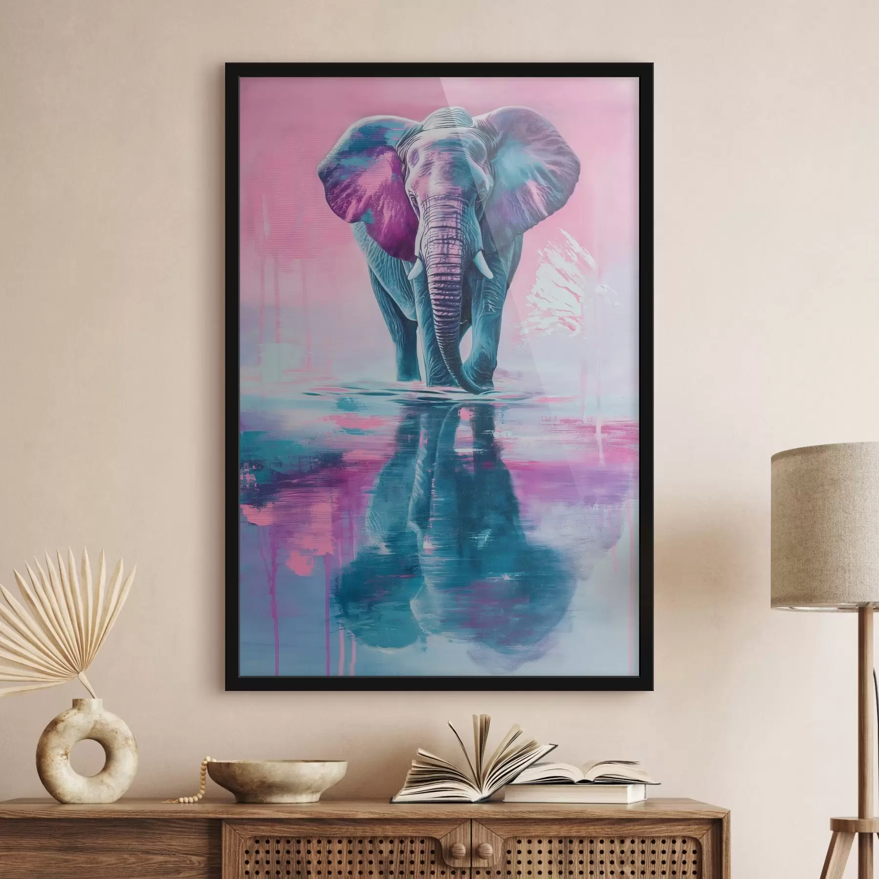 murales de pared Elefante f46032