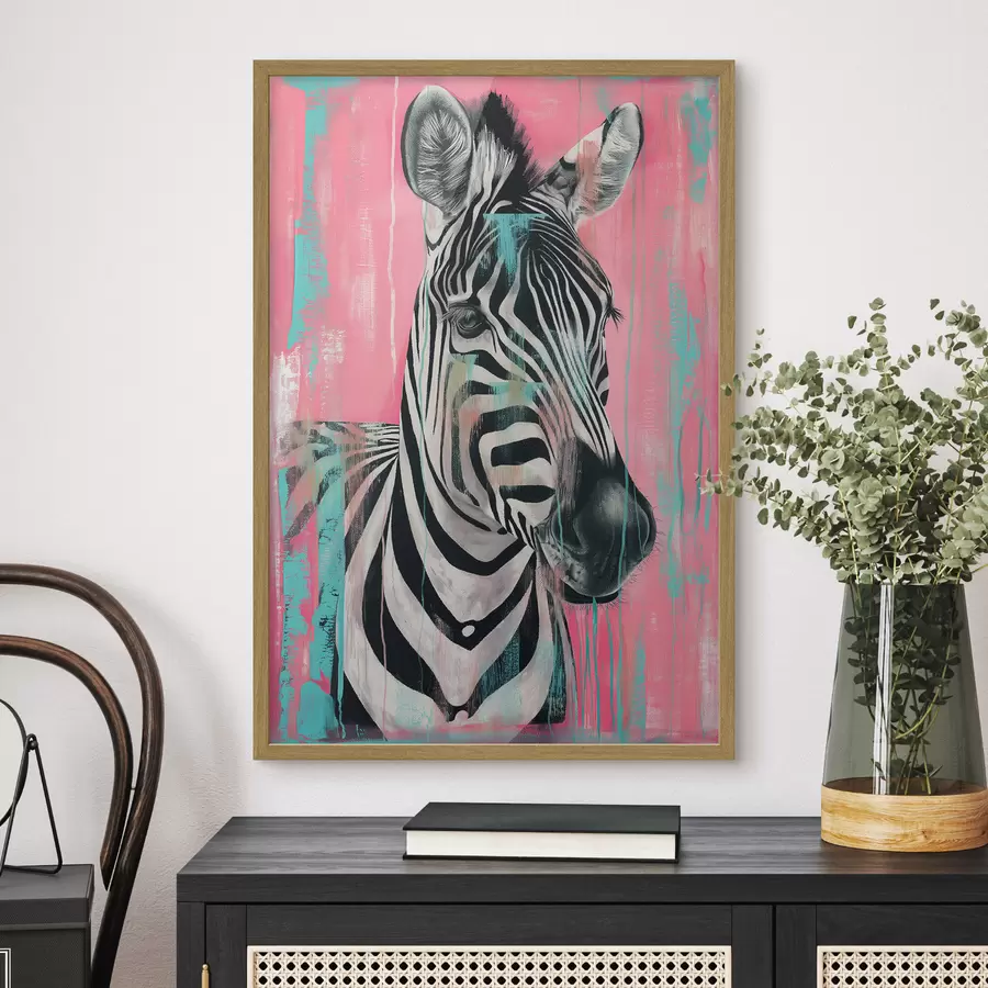 murales de pared Cebra f46038