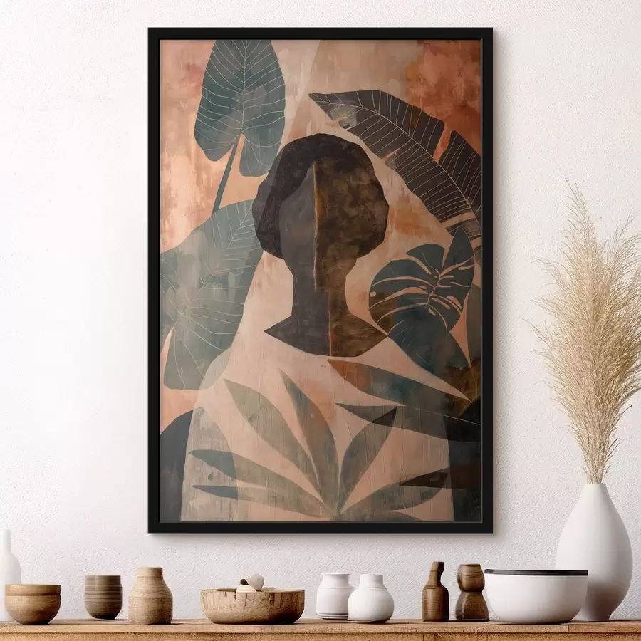 murales de pared Silueta f46040