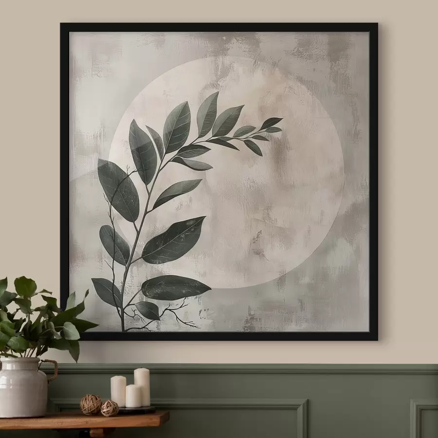 murales de pared Hojas f46047