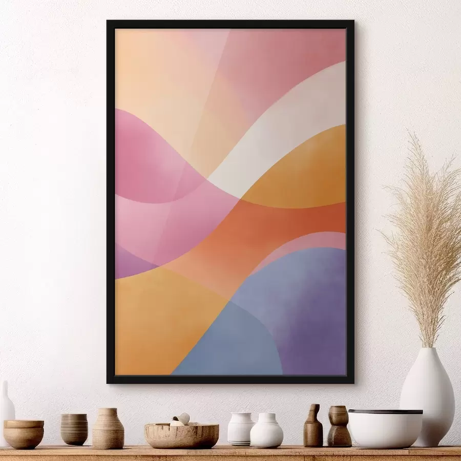 murales de pared Formas fluidas f46053