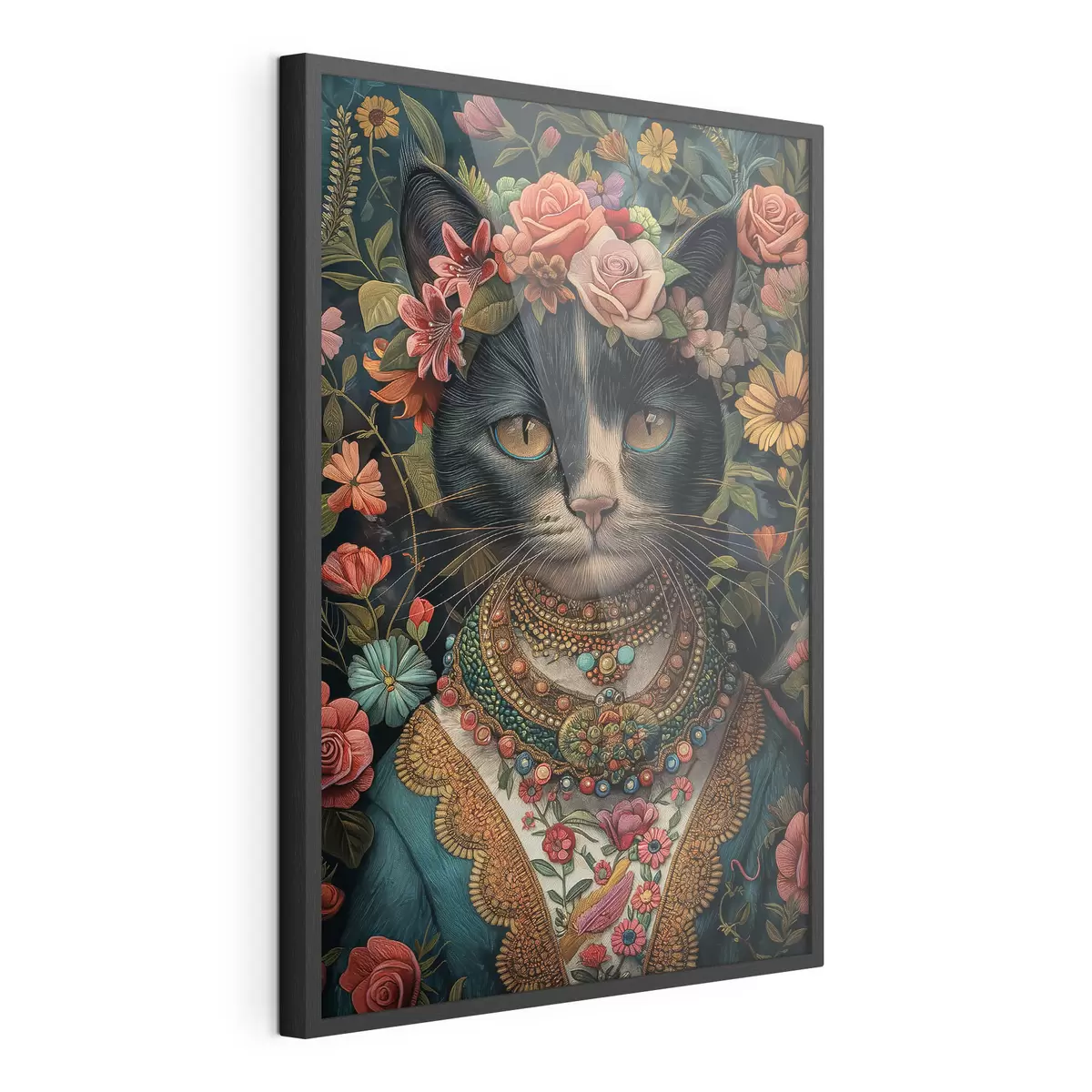 Poster Retrato de gato f46056