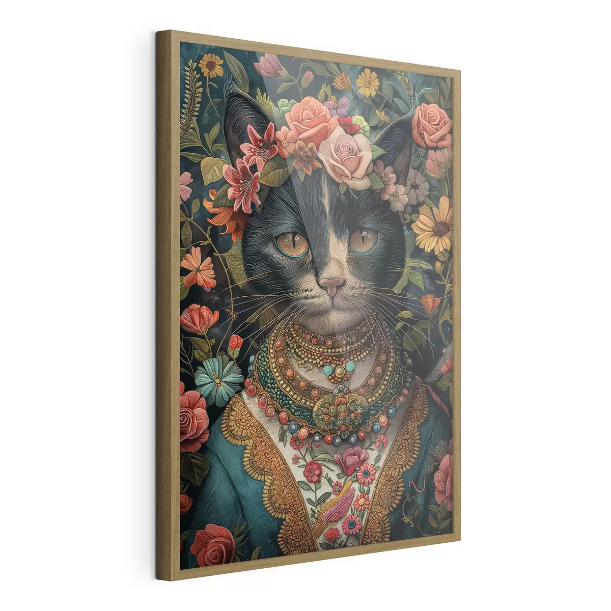 Poster Retrato de gato f46056