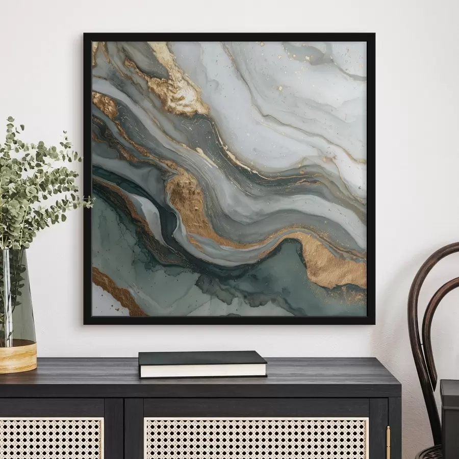 murales de pared Abstracción en estilo textura de mármol f45857