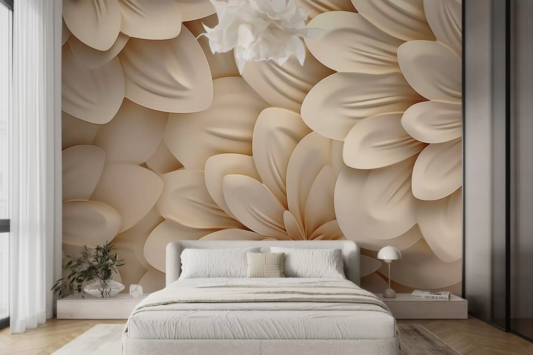 murales de pared Flores w04647