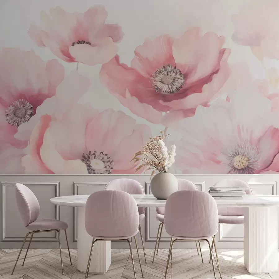 murales de pared Amapolas w04656