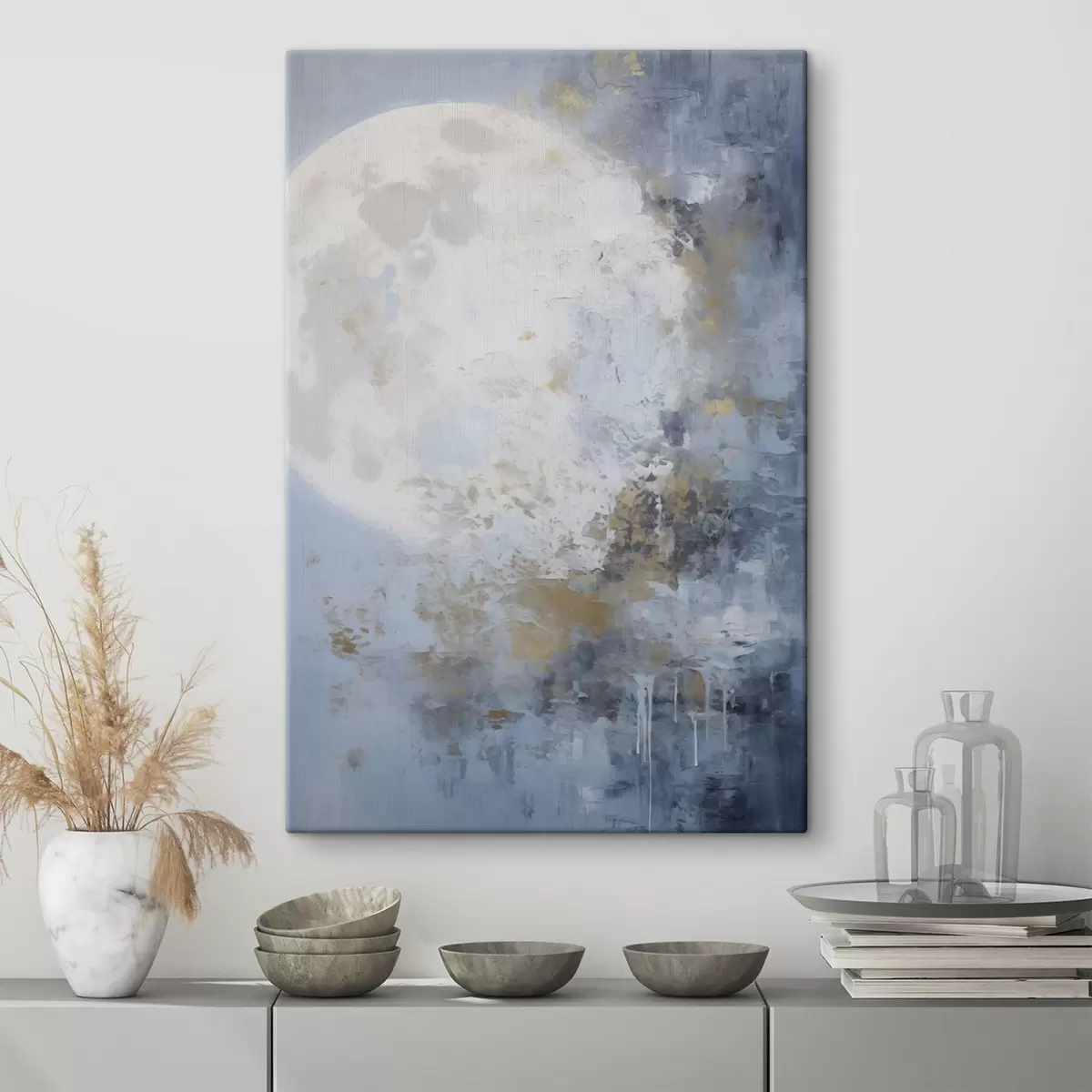 murales de pared Abstracción lunar s46125