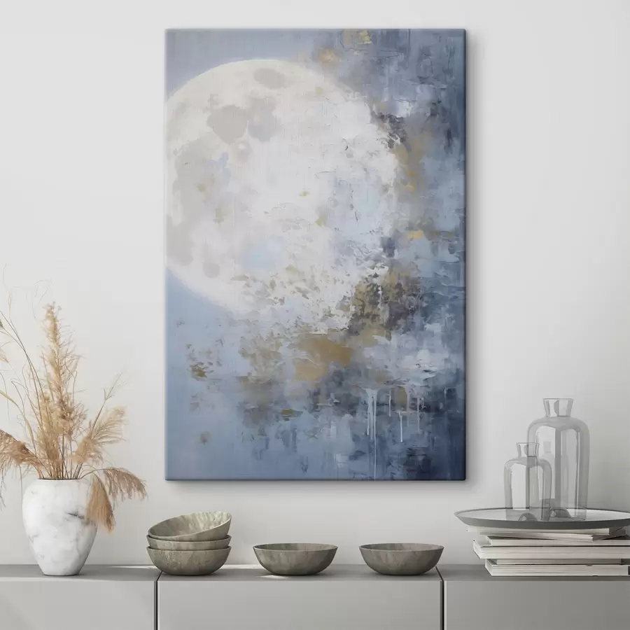 murales de pared Abstracción lunar s46125