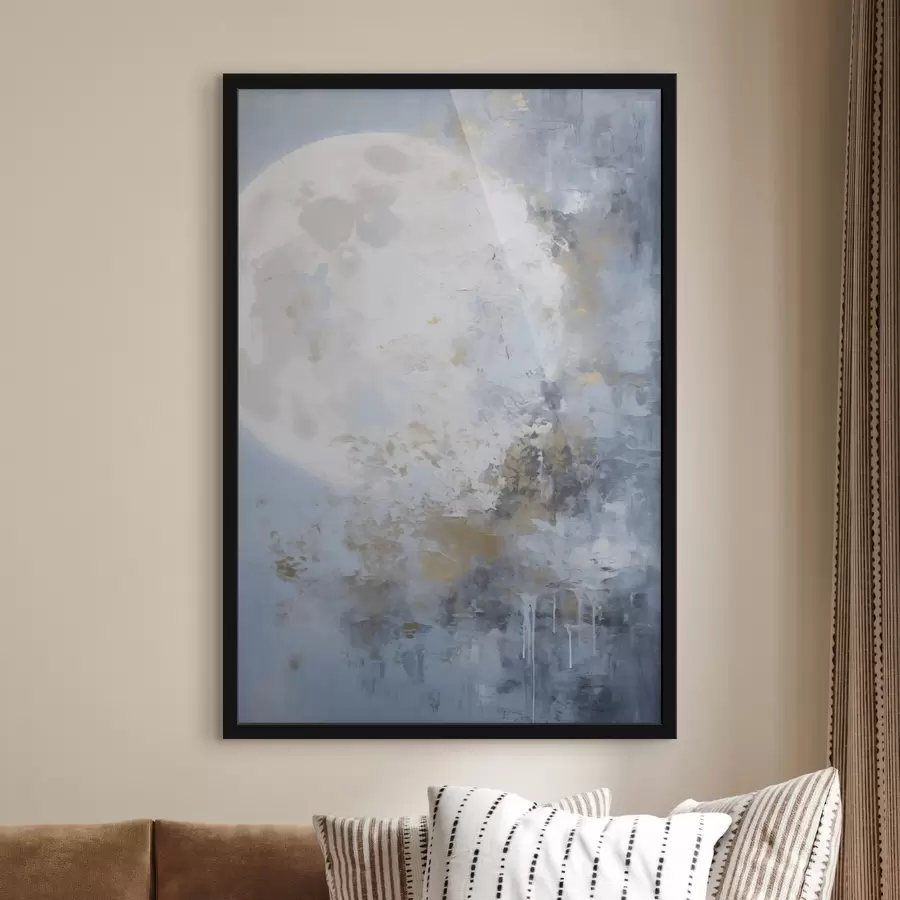 murales de pared Abstracción lunar f46125
