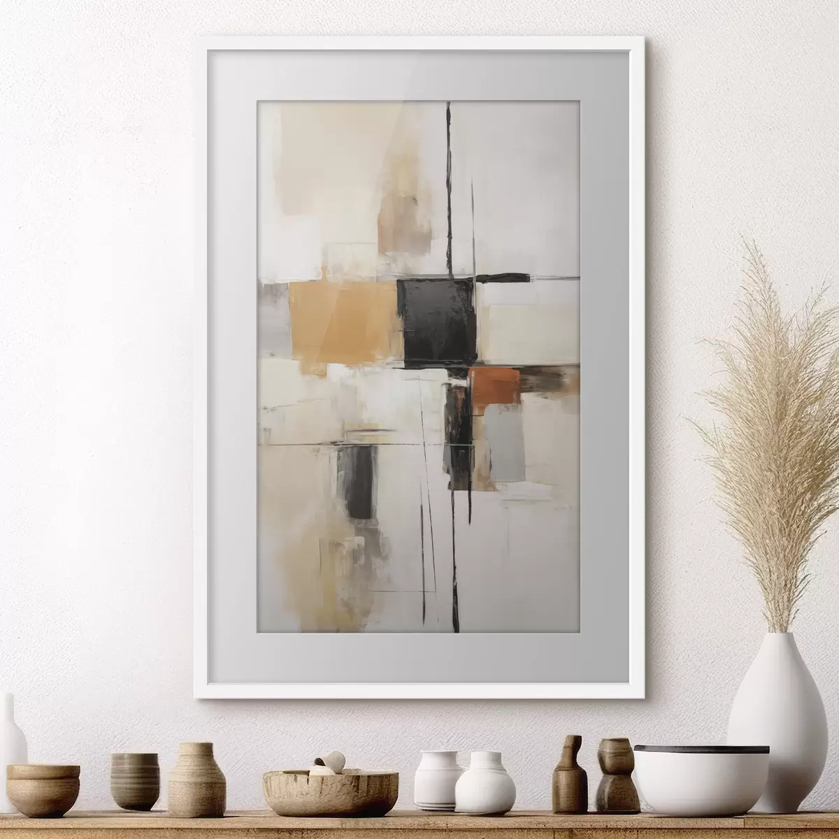 Poster Abstracción moderna f46126