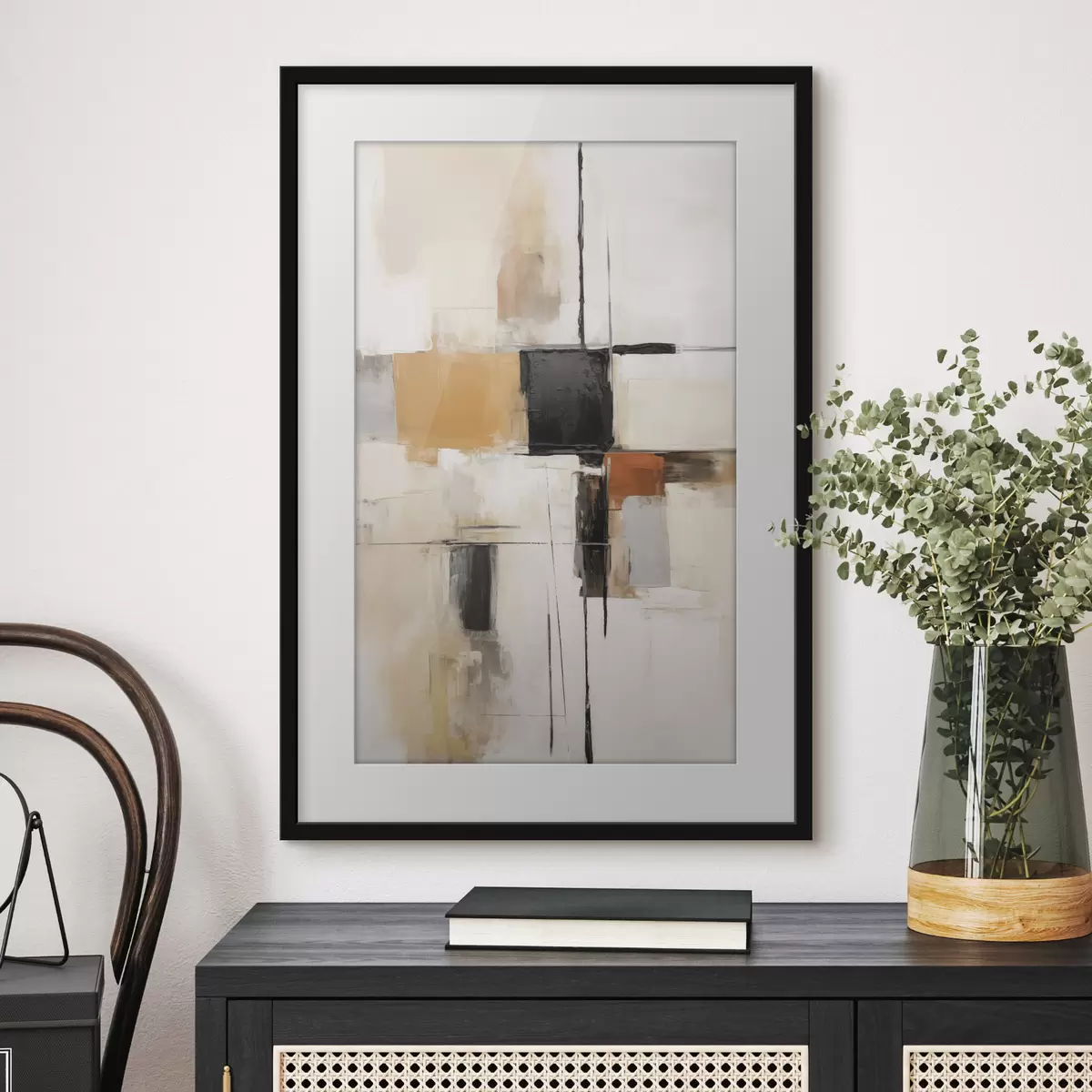 Poster Abstracción moderna f46126