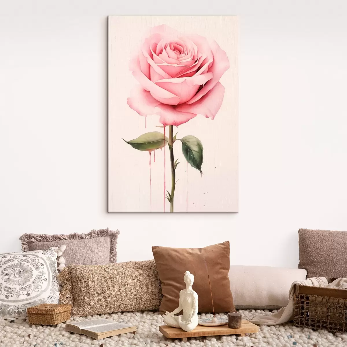 murales de pared Rosa s46203