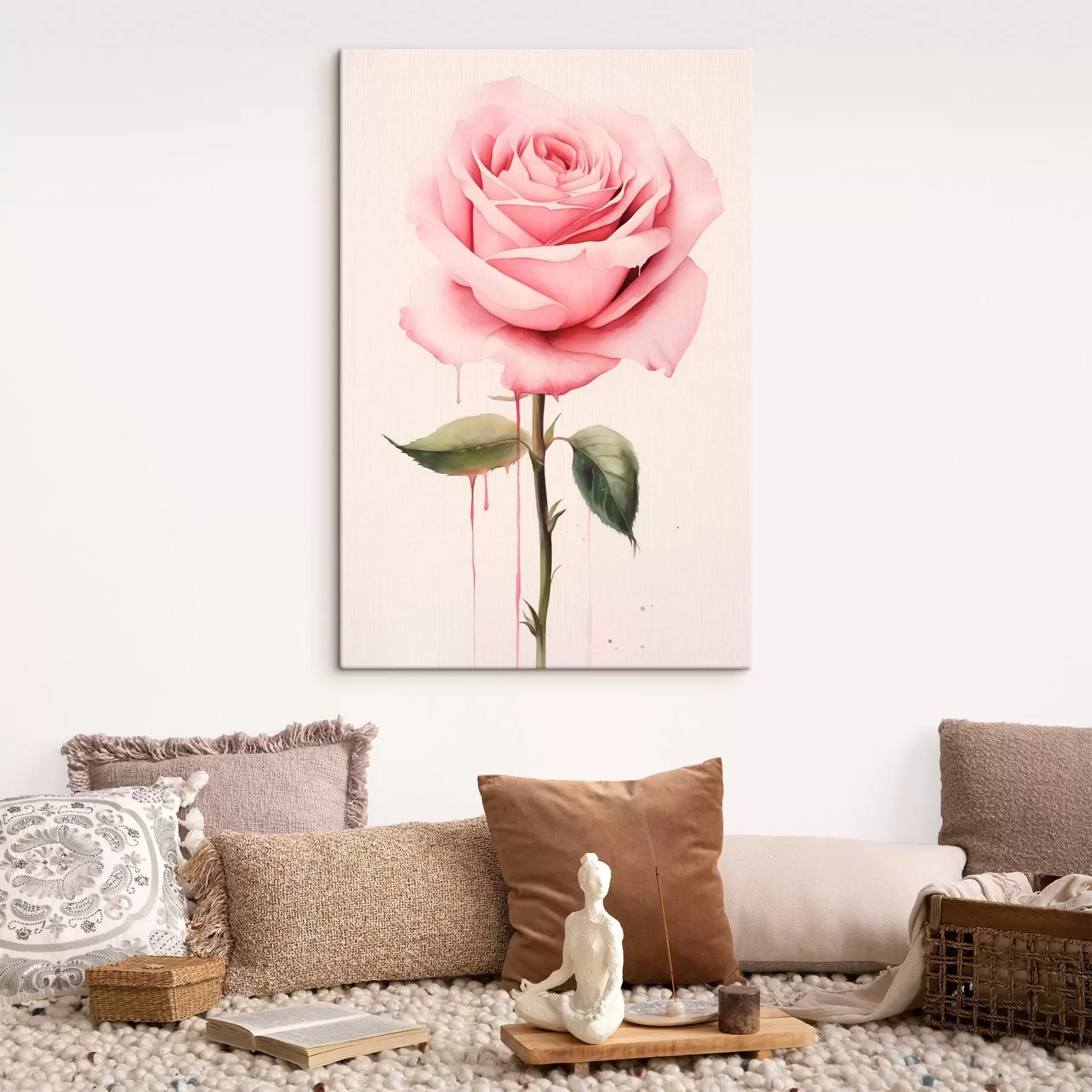 murales de pared Rosa s46203